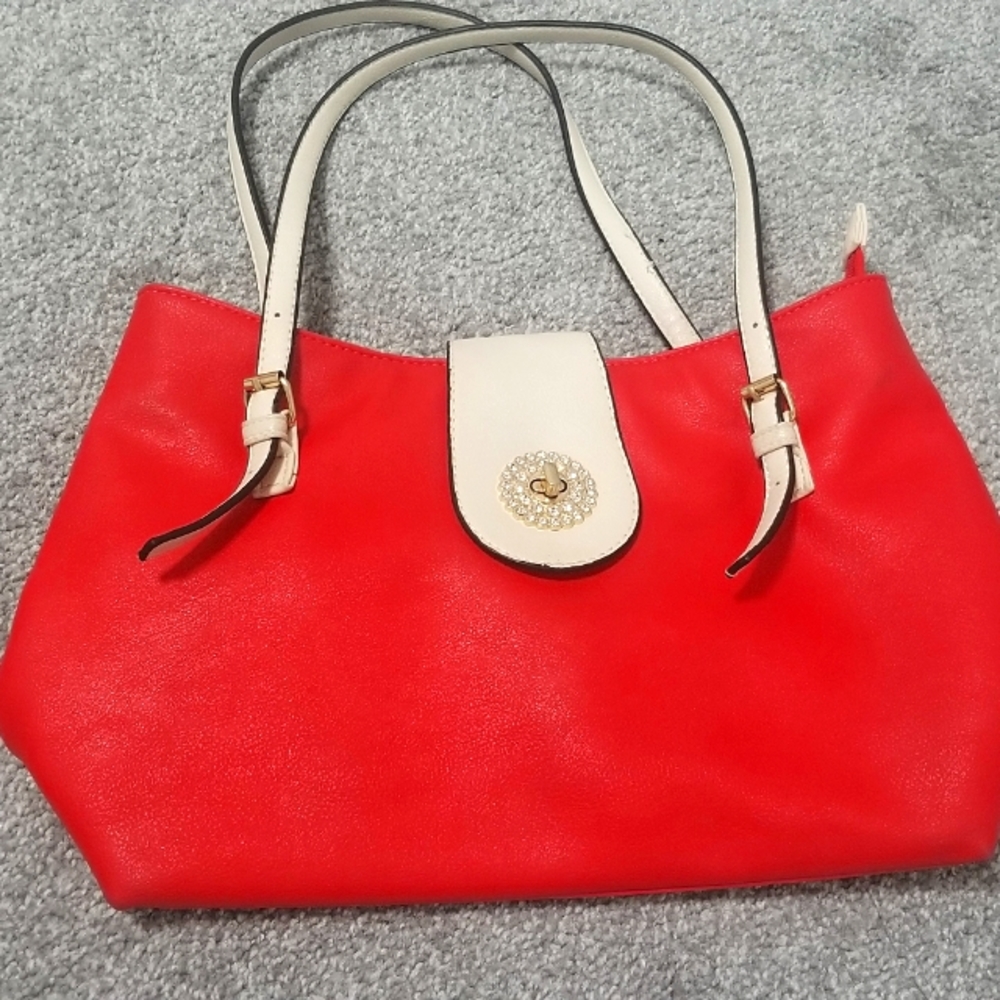 Red Handbag purse